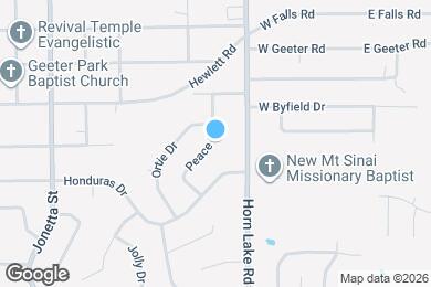 Map image of the property - 4864 Peace St
