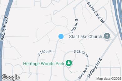 Map image of the property - 27840 25th Dr S