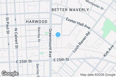 Map image of the property - 2647 Boone St