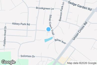 Map image of the property - 1825 Beeson Park Ln