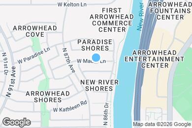 Map image of the property - 8645 W Mauro Ln
