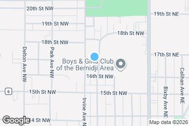 Map image of the property - 1619 America Ave NW