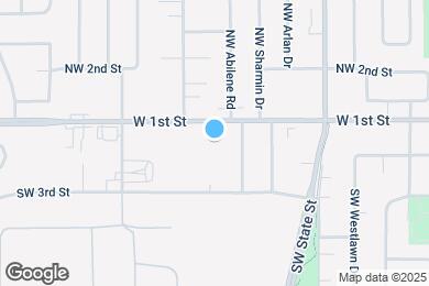 Map image of the property - 1913 W 1st St