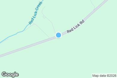 Map image of the property - 616 Red Lick Rd
