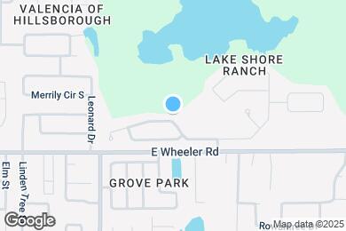 Map image of the property - 1036 Lake Shore Ranch Dr