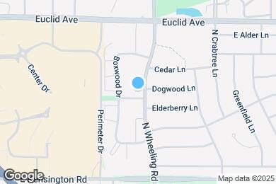 Map image of the property - 1110 N Wheeling Rd