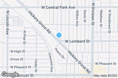 Map image of the property - 2206 Pacific St