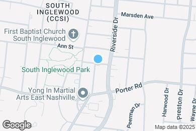 Map image of the property - 1624 Porter Ave