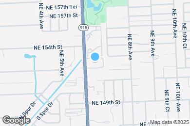 Map image of the property - 15201 NE 6th Ave