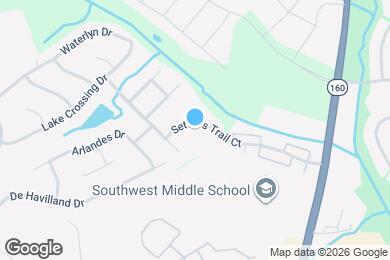 Map image of the property - 12838 Settlers Trail Ct