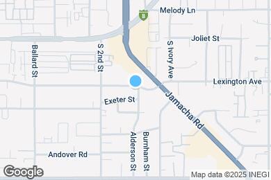 Map image of the property - 1319 Lexington Ave