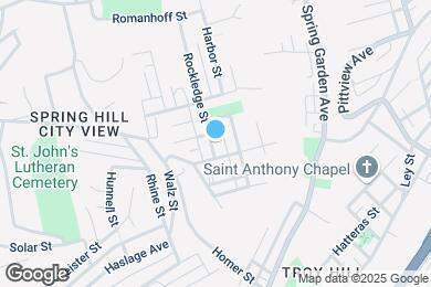 Map image of the property - 1910 Rockledge St