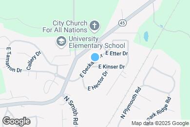 Map image of the property - 4310 E Deckard Dr