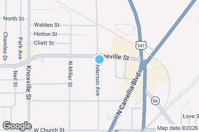 Map image of the property - 222 Anderson Ave