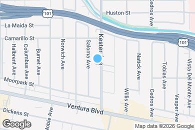 Map image of the property - 4705 Kester Ave