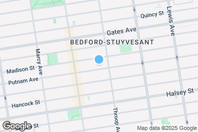 Map image of the property - 477 Putnam Ave