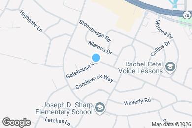 Map image of the property - 22 Gatehouse Ln