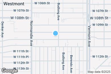 Map image of the property - 1211 W 110th St