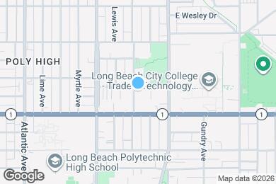 Map image of the property - 1872 Lemon Ave