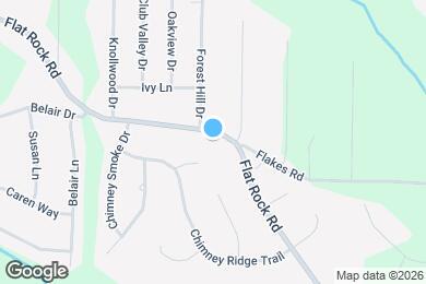 Map image of the property - 1483 Flat Rock Rd