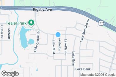 Map image of the property - 2611 Lakeledge