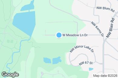 Map image of the property - 10505 NW Meadow Ln Dr