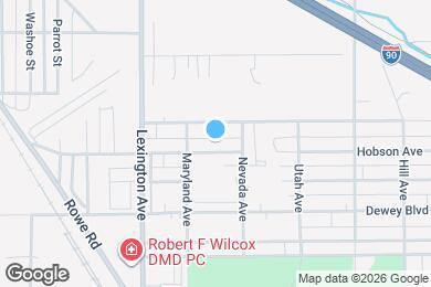 Map image of the property - 721 Hobson Ave