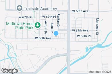 Map image of the property - 1745 W 66th Ave