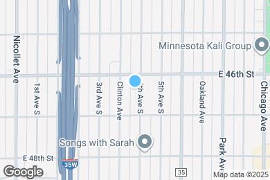 Map image of the property - 4620 4th Ave S