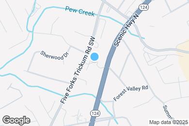 Map image of the property - 393 Stone Mountain St
