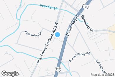 Map image of the property - Cherokee Court Apartments