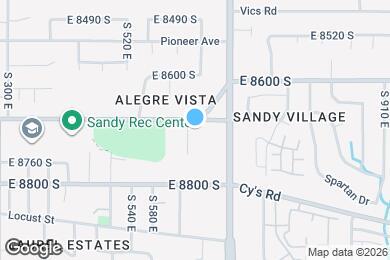 Map image of the property - 8707 S 620 E