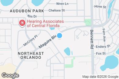 Map image of the property - Audubon Square Apartments