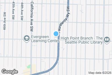 Map image of the property - 5953 Fauntleroy Way SW