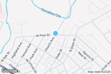 Map image of the property - 281 Church Ave