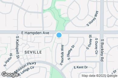 Map image of the property - 3509 S Norfolk Way