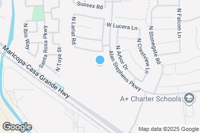 Map image of the property - Saddleback Village at Stonegate Townhomes