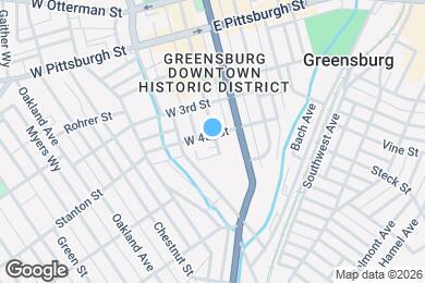 Map image of the property - 402 S Pennsylvania Ave