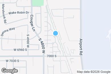 Map image of the property - 6883 S Florentine Way