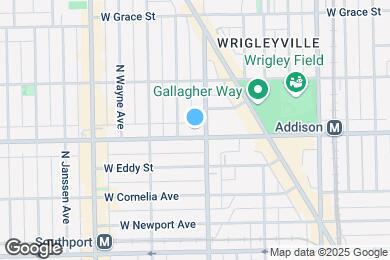 Map image of the property - 1210 W Addison St