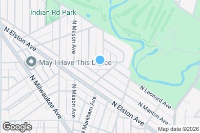 Map image of the property - 5833 W Peterson Ave