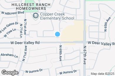Map image of the property - 6887 W Via Del Sol Dr