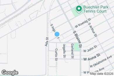 Map image of the property - 2811 W Koenig St