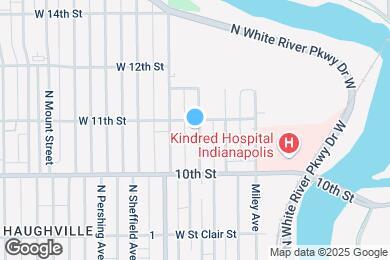 Map image of the property - 1058 N Traub Ave