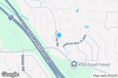 Map image of the property - 1827 Hickory Creek Ct NW