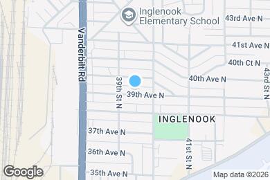 Map image of the property - 3920 39th Ave N