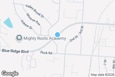 Map image of the property - 12601 Blue Ridge Ext