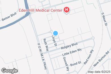 Map image of the property - 418 S Greenberry Ln