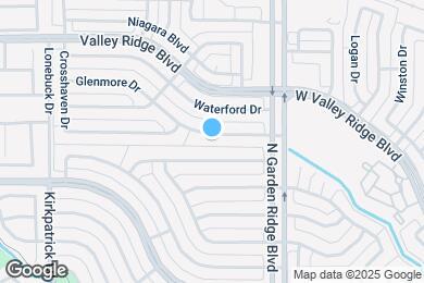 Map image of the property - 1542 Glenmore Dr