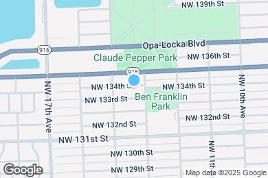 Map image of the property - 1320 NW 134th St